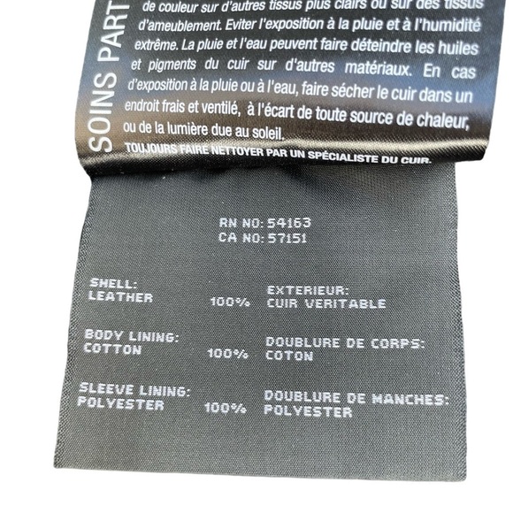 Andrew Marc New York Lamb Leather Jacket size L - Picture 13 of 15